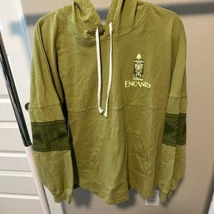 Disney Spirit Jersey Olive Green Hoodie